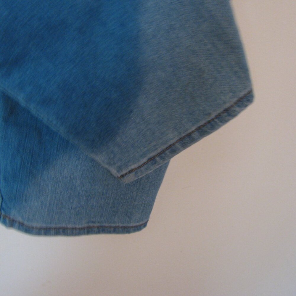 Old Navy Jeans Plus Size 22L 22 Long Blue Jean Denim Super Skinny FINAL - Picture 7 of 7